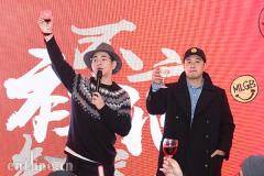 李晨潘玮柏“知足长乐”年会 潮牌创业八年不忘初心